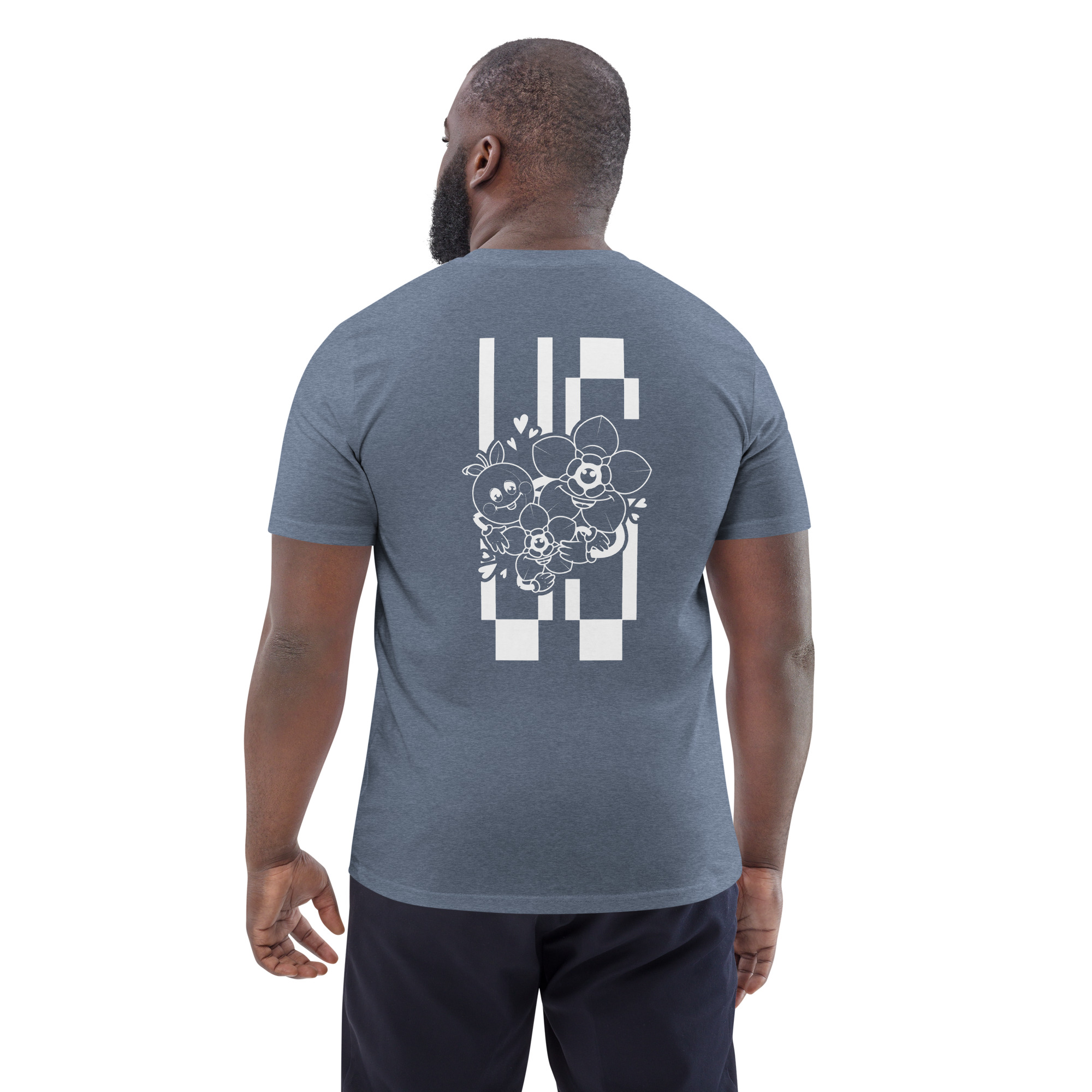 T-shirt unisexe en coton biologique "US" – Image 5