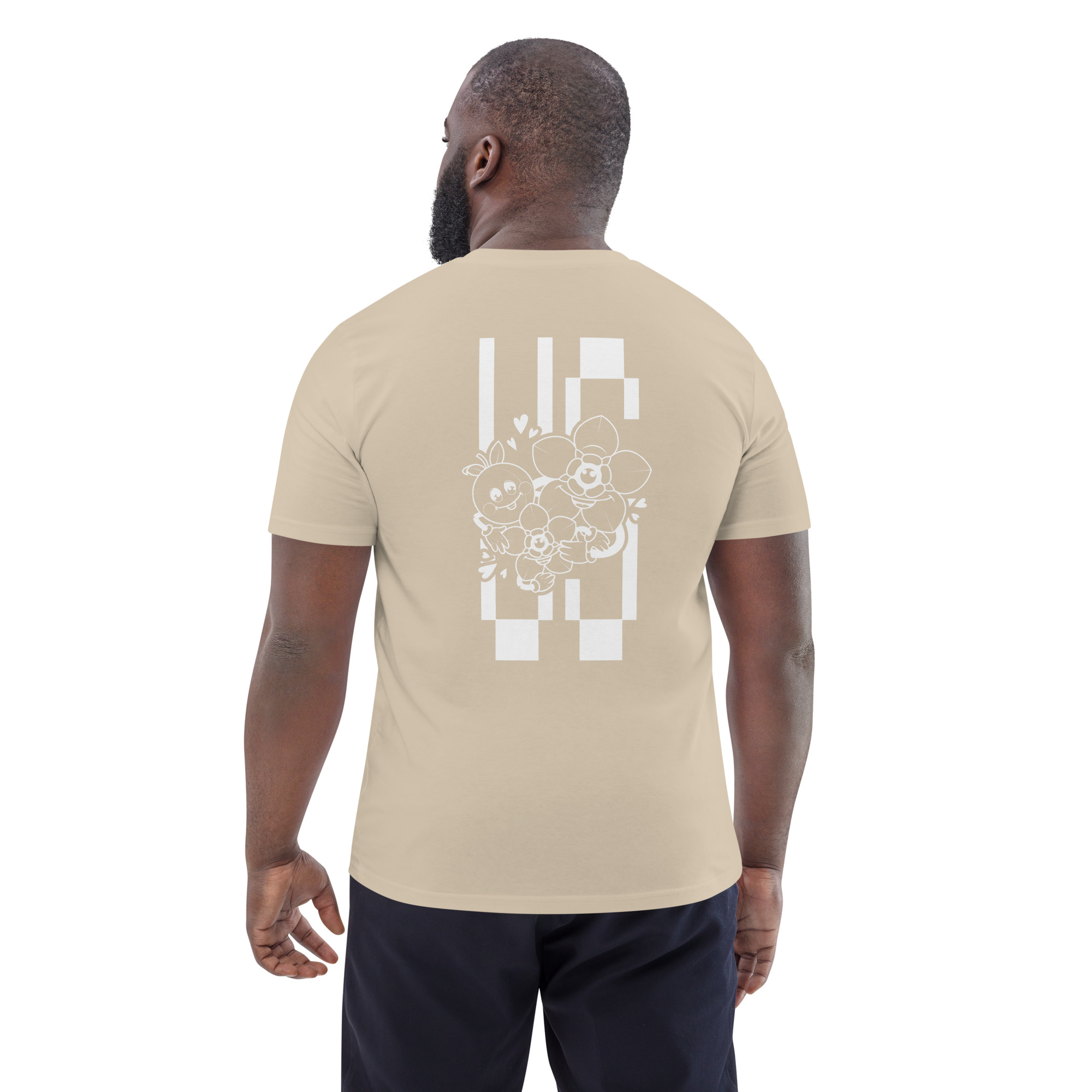 T-shirt unisexe en coton biologique "US" – Image 7
