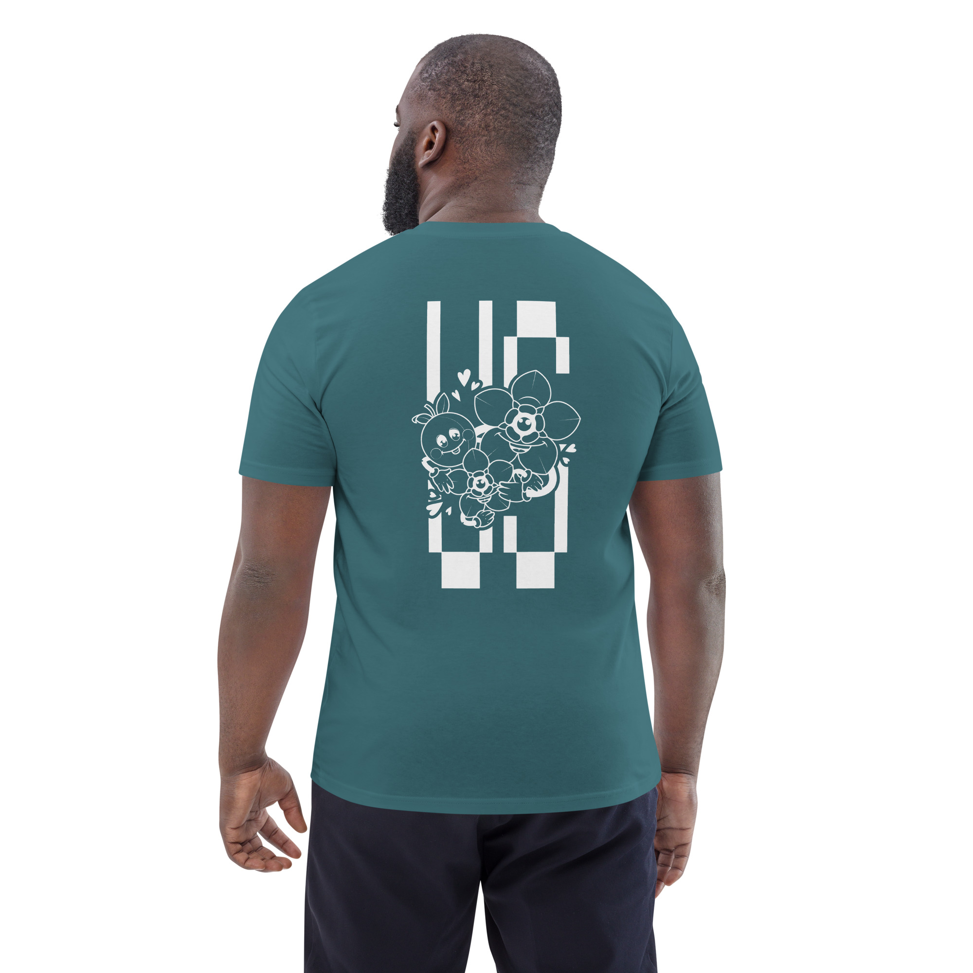 T-shirt unisexe en coton biologique "US" – Image 3